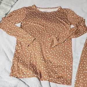 Posh peanut girls size 12 in Julia print nwot